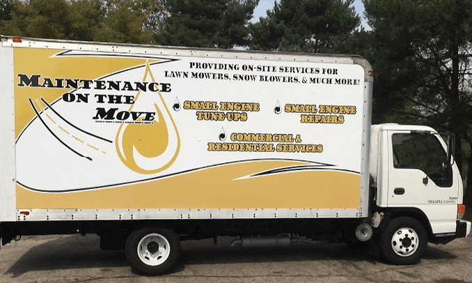 Maintenance On The Move Truck